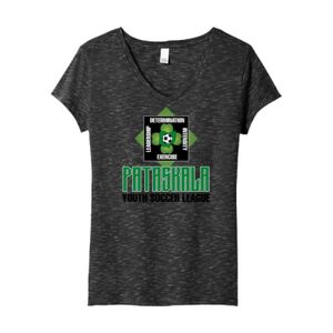 Ladies Medal V-Neck Tee Thumbnail