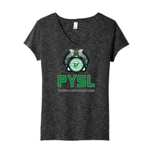 Ladies Medal V-Neck Tee Thumbnail